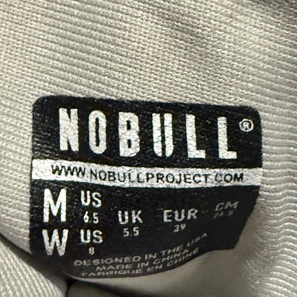 NOBULL High Top Trainer Womens 8 Grey Cross Training Athletic Shoes - Picture 2 of 8